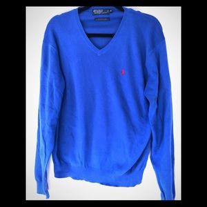 RL RALPH LAUREN V-Neck men’s pullover sweater